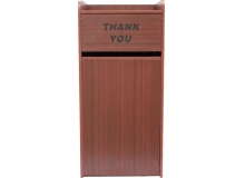 FQTC601 trash can with tray tops