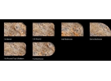 edge of granite table tops
