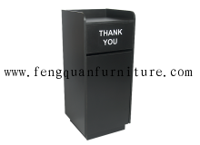 trash can black